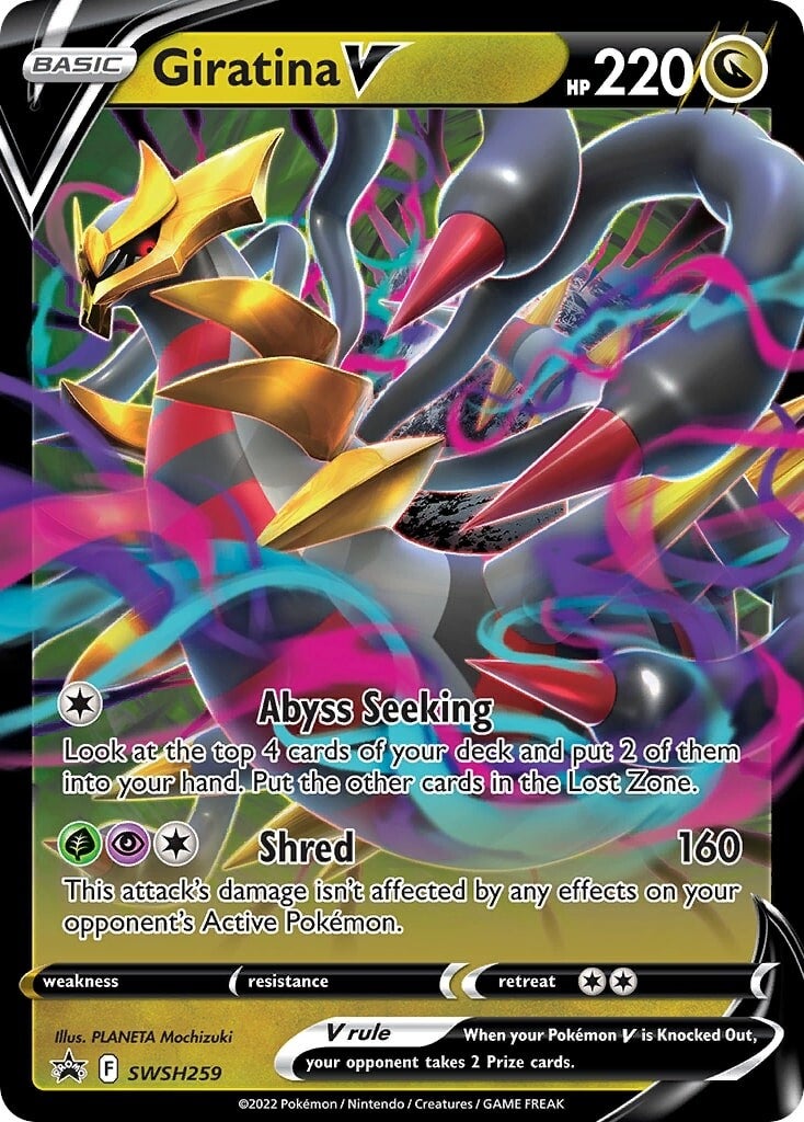 Giratina V (SWSH259) [Sword & Shield: Black Star Promos] | Tables and Towers