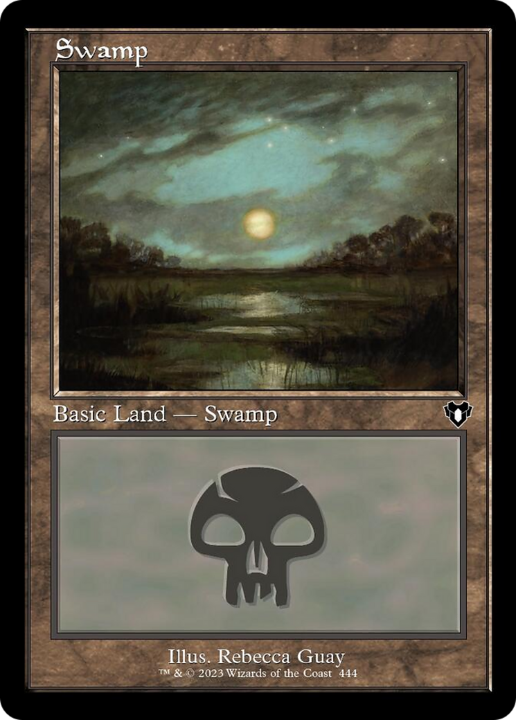 Swamp (444) (Retro) [Commander Masters] | Tables and Towers