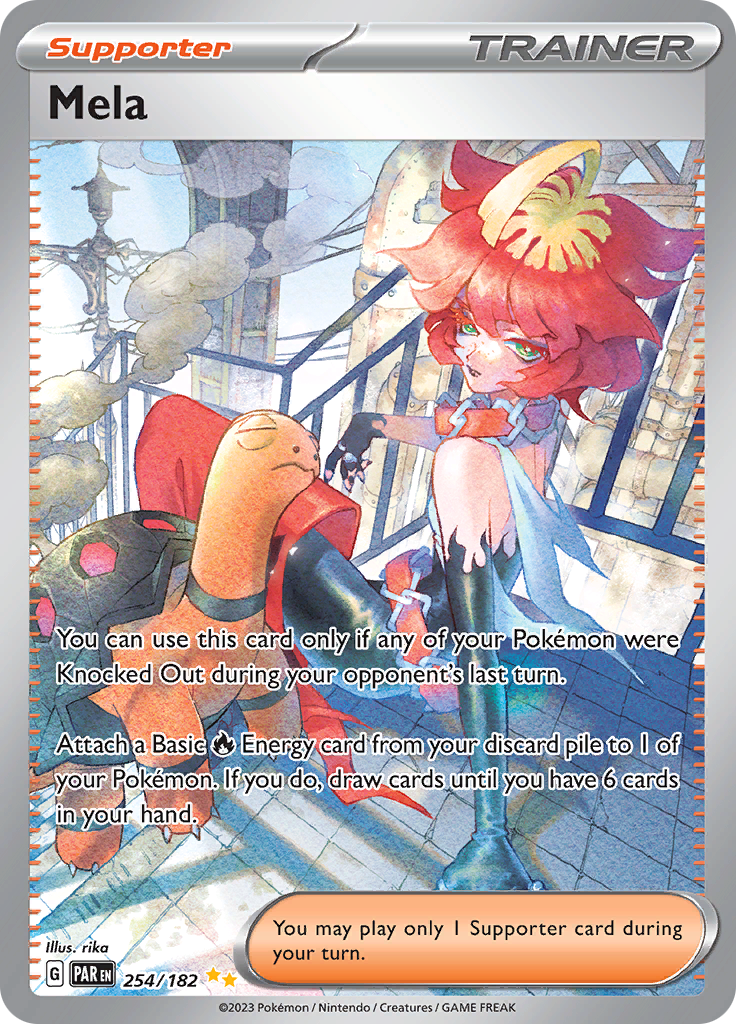 Mela (254/182) [Scarlet & Violet: Paradox Rift] | Tables and Towers