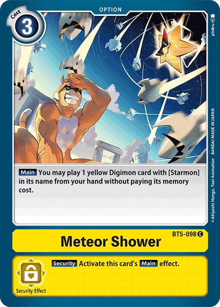 Meteor Shower [BT5-098] [Battle of Omni] | Tables and Towers