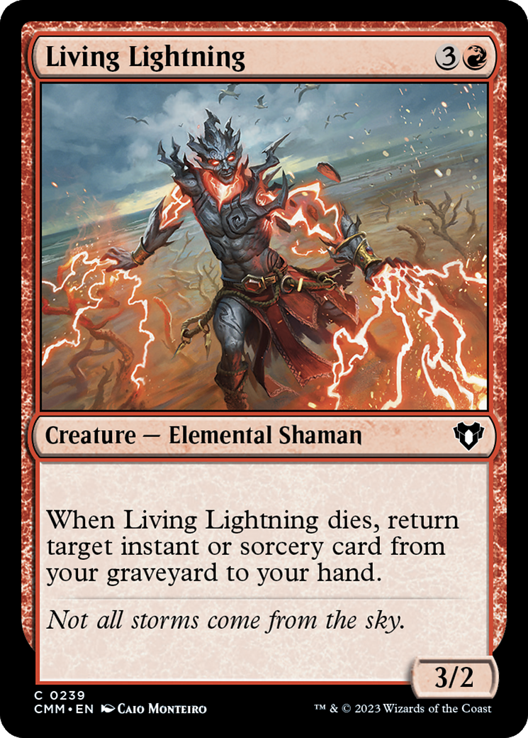 Living Lightning [Commander Masters] | Tables and Towers