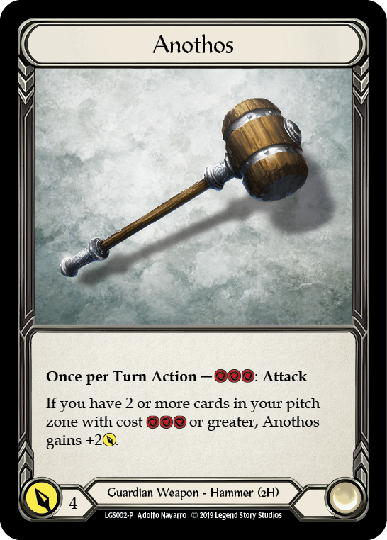 Anothos [LGS002-P] (Promo)  1st Edition Cold Foil | Tables and Towers