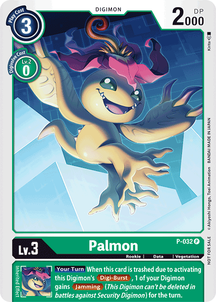 Palmon [P-032] [Promotional Cards] | Tables and Towers