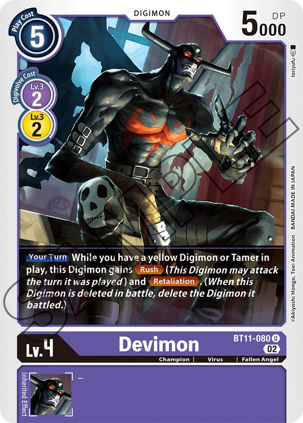 Devimon [BT11-080] [Dimensional Phase] | Tables and Towers