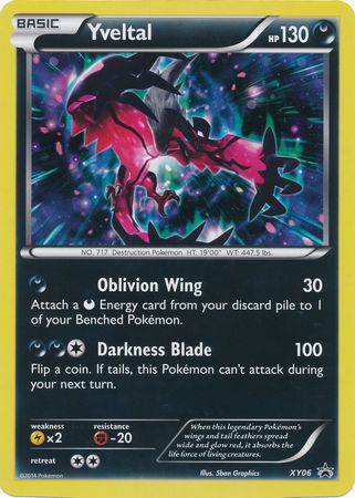 Yveltal (XY06) (Jumbo Card) [XY: Black Star Promos] | Tables and Towers