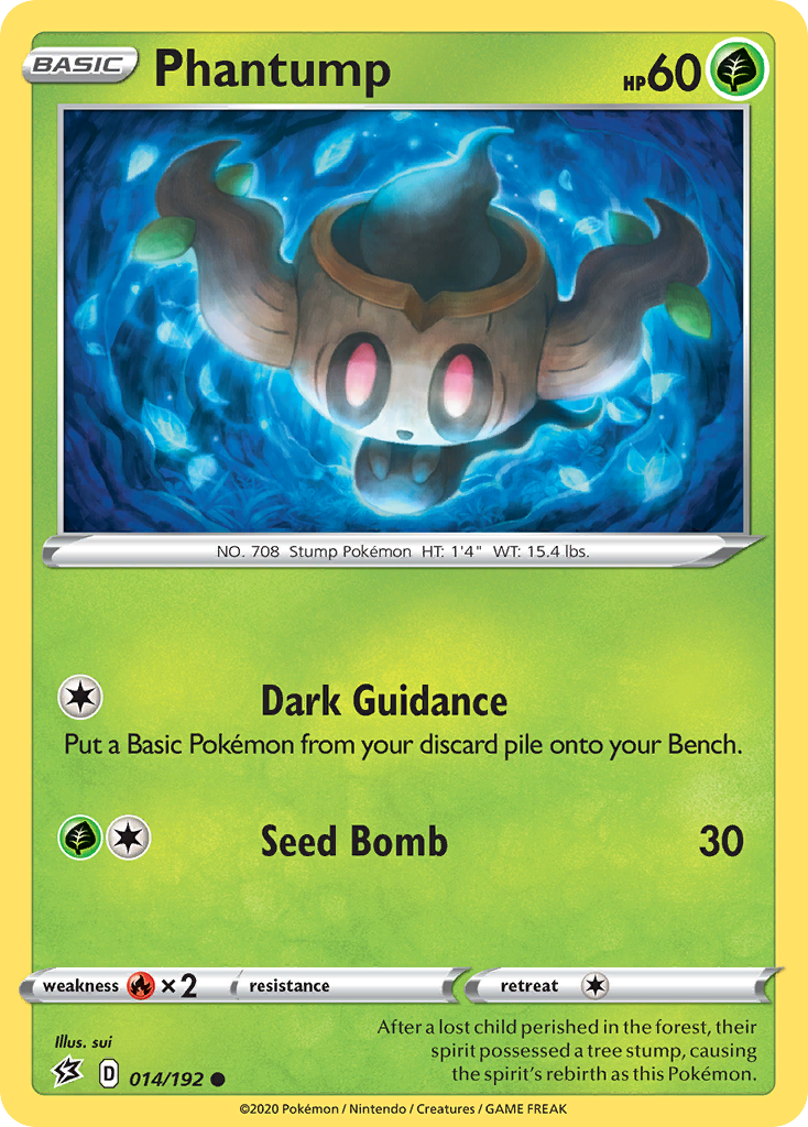 Phantump (014/192) [Sword & Shield: Rebel Clash] | Tables and Towers