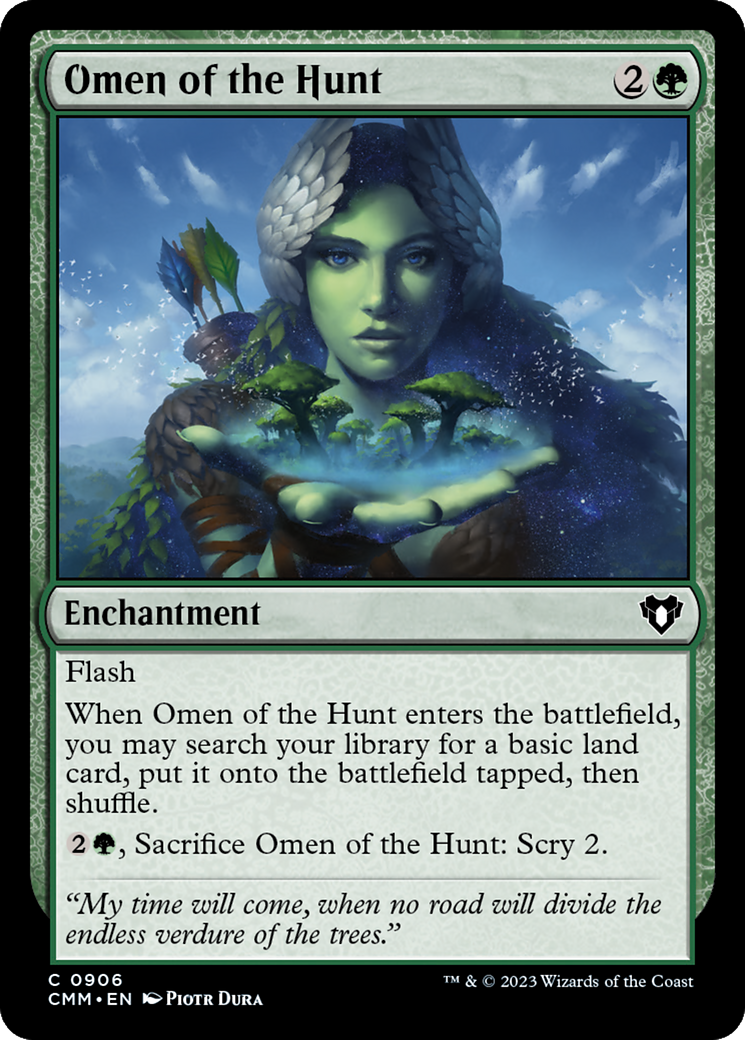 Omen of the Hunt [Commander Masters] | Tables and Towers