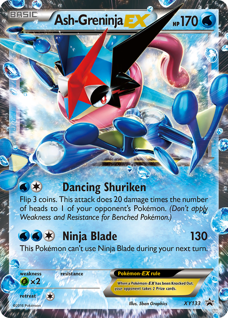 Ash-Greninja EX (XY133) [XY: Black Star Promos] | Tables and Towers