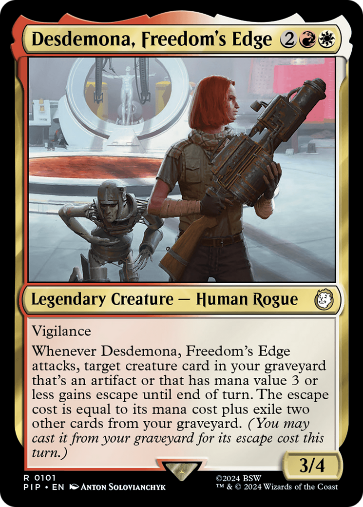 Desdemona, Freedom's Edge [Fallout] | Tables and Towers