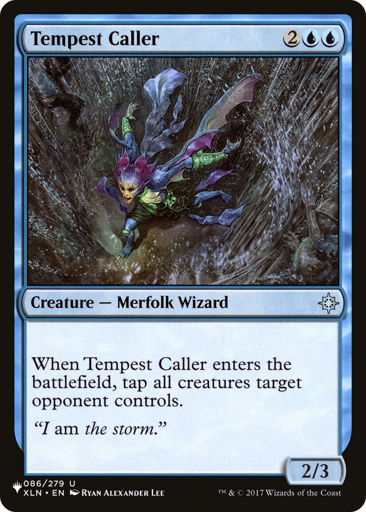 Tempest Caller [The List Reprints] | Tables and Towers