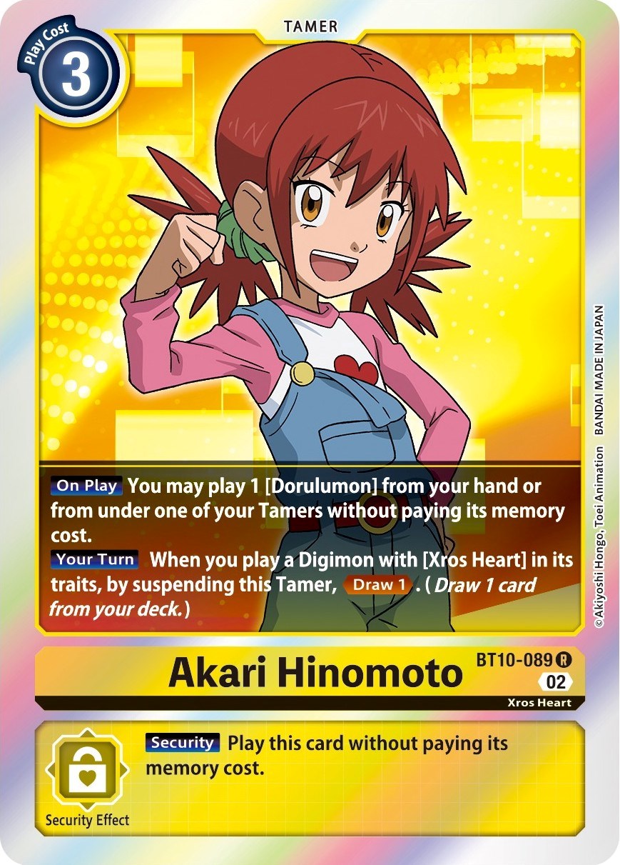 Akari Hinomoto [BT10-089] [Xros Encounter] | Tables and Towers