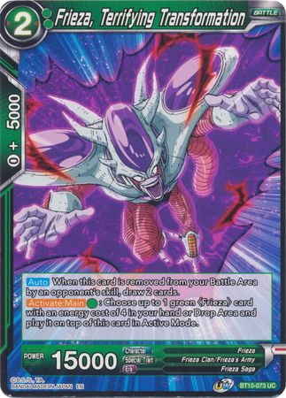 Frieza, Terrifying Transformation (BT10-073) [Rise of the Unison Warrior 2nd Edition] | Tables and Towers