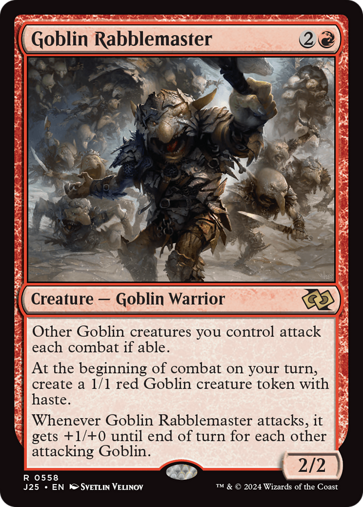 Goblin Rabblemaster [Foundations Jumpstart] | Tables and Towers