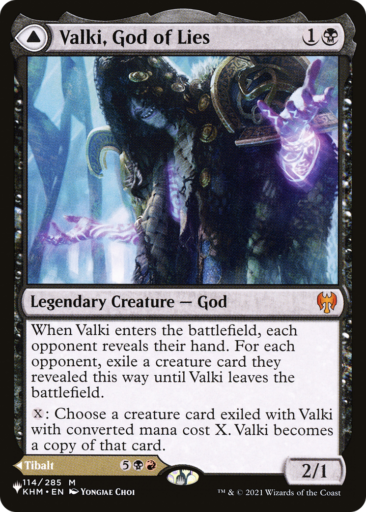 Valki, God of Lies // Tibalt, Cosmic Impostor [Secret Lair: From Cute to Brute] | Tables and Towers