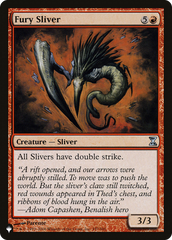 Fury Sliver [The List Reprints] | Tables and Towers