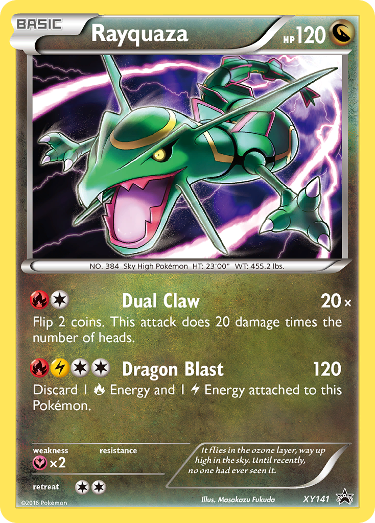 Rayquaza (XY141) [XY: Black Star Promos] | Tables and Towers