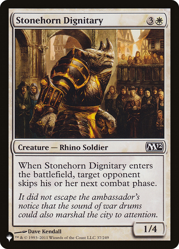 Stonehorn Dignitary [The List Reprints] | Tables and Towers