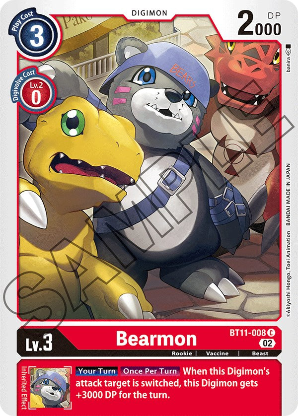 Bearmon [BT11-008] [Dimensional Phase] | Tables and Towers