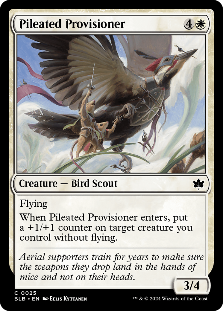 Pileated Provisioner [Bloomburrow] | Tables and Towers