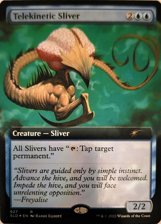 Telekinetic Sliver (Extended Art) [Secret Lair Drop Promos] | Tables and Towers