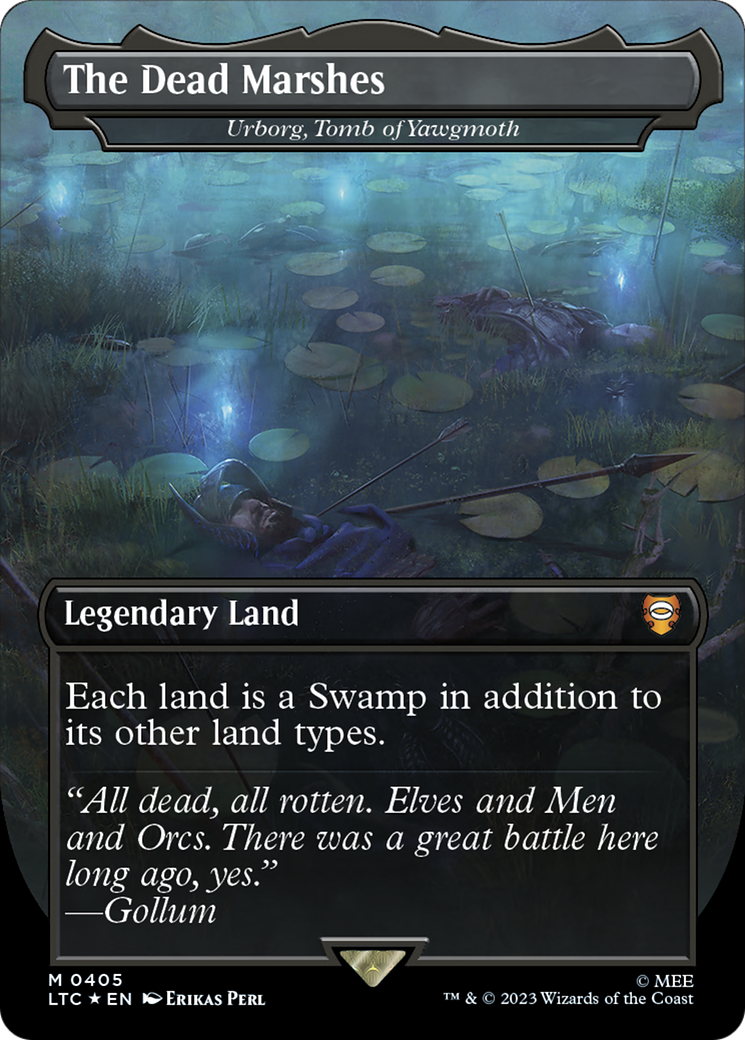 The Dead Marshes - Urborg, Tomb of Yawgmoth (Surge Foil Realms and Relics) [The Lord of the Rings: Tales of Middle-Earth Commander] | Tables and Towers