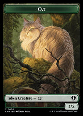 Eldrazi // Cat (0030) Double-Sided Token [Commander Masters Tokens] | Tables and Towers