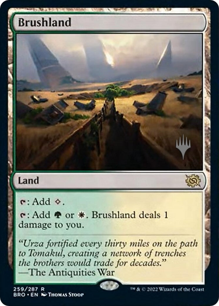 Brushland (Promo Pack) [The Brothers' War Promos] | Tables and Towers