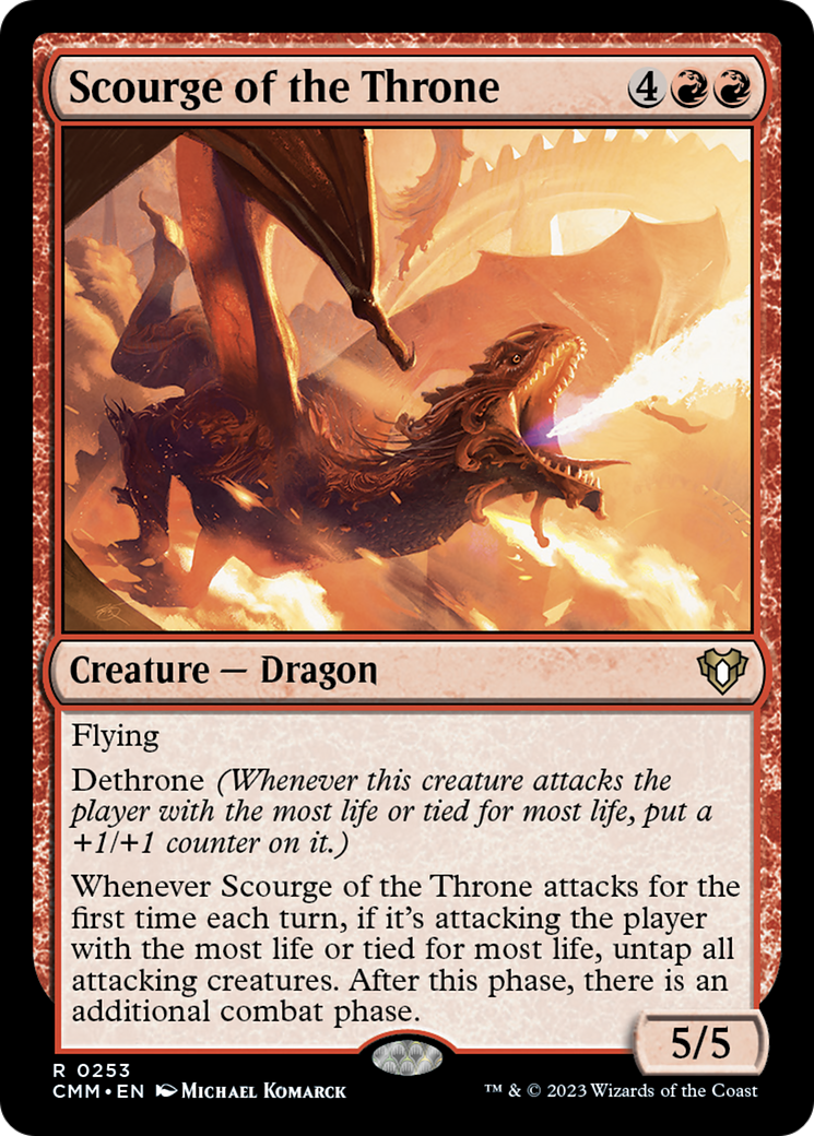 Scourge of the Throne [Commander Masters] | Tables and Towers