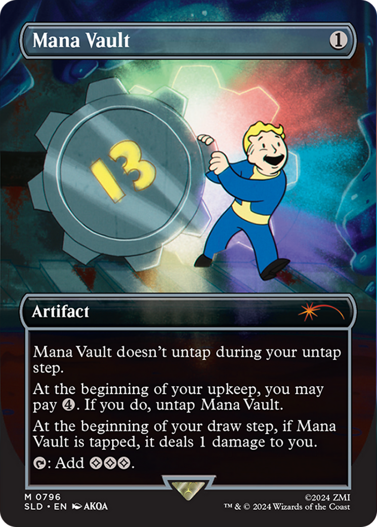 Mana Vault (Rainbow Foil) [Secret Lair Drop Series] | Tables and Towers