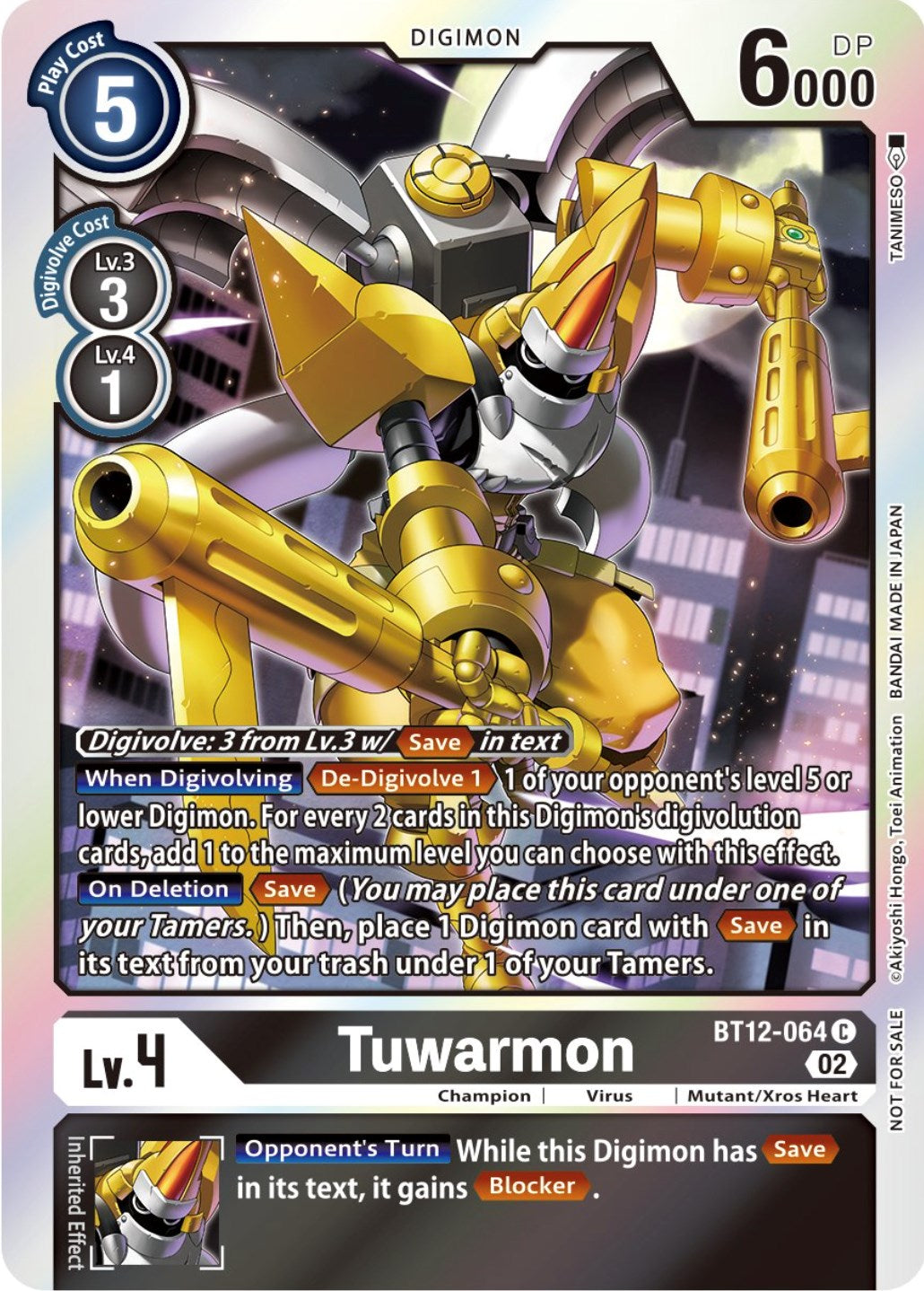 Tuwarmon [BT12-064] (Box Topper) [Across Time] | Tables and Towers