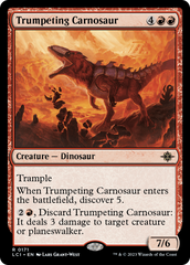 Trumpeting Carnosaur [The Lost Caverns of Ixalan] | Tables and Towers