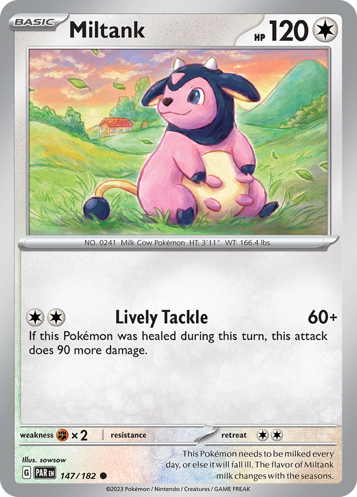 Miltank (147/182) [Scarlet & Violet: Paradox Rift] | Tables and Towers