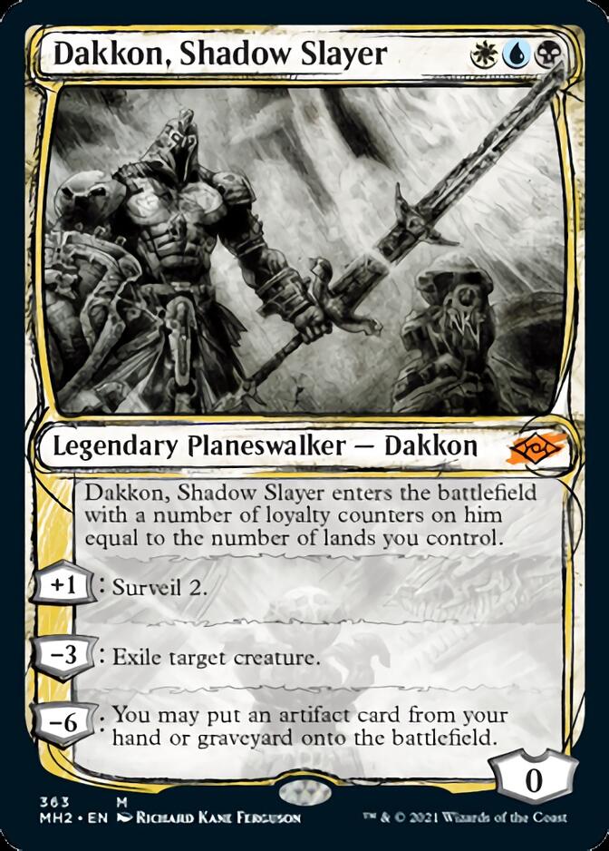 Dakkon, Shadow Slayer (Sketch) [Modern Horizons 2] | Tables and Towers