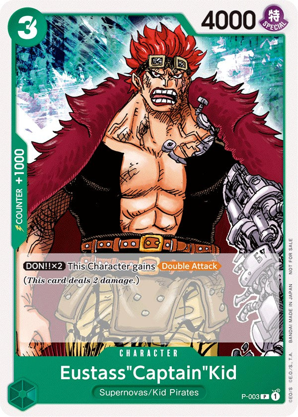 Eustass"Captain"Kid (Promotion Pack 2022) [One Piece Promotion Cards] | Tables and Towers