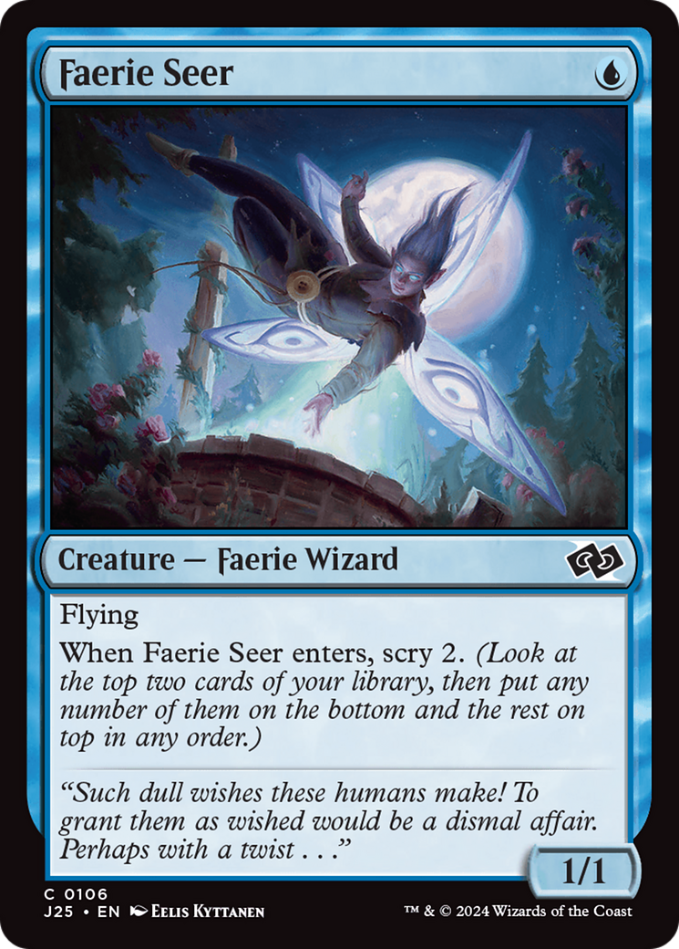 Faerie Seer [Foundations Jumpstart] | Tables and Towers