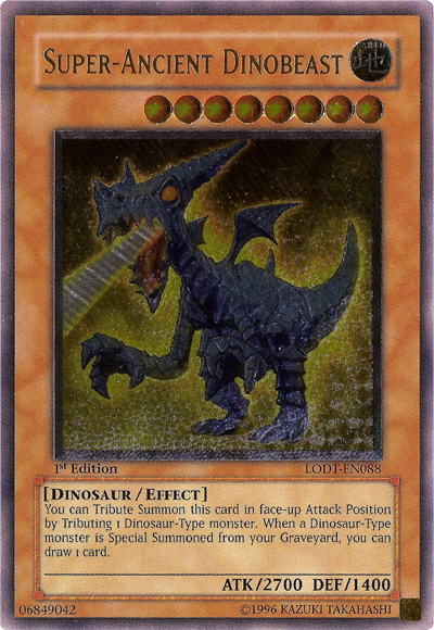 Super-Ancient Dinobeast [LODT-EN088] Ultimate Rare | Tables and Towers