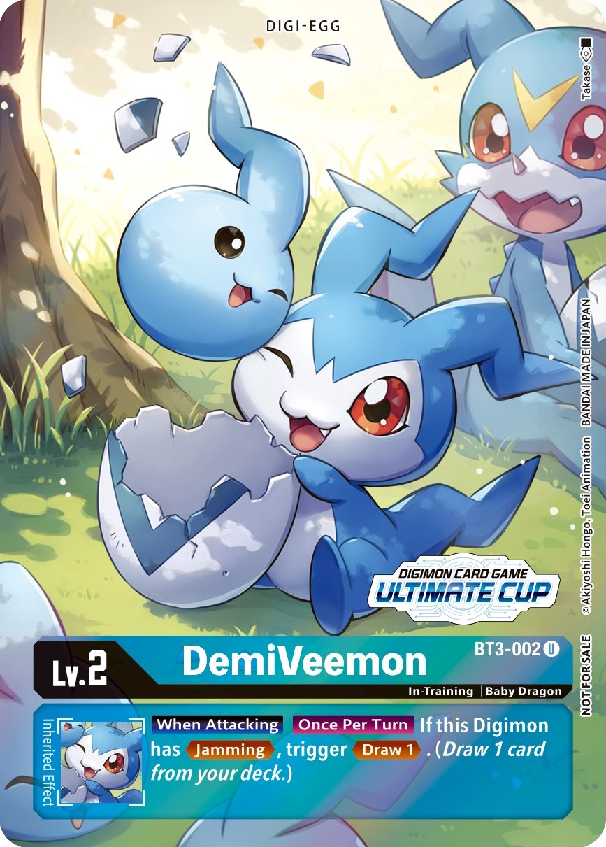 DemiVeemon [BT3-002] (April Ultimate Cup 2022) [Release Special Booster Promos] | Tables and Towers