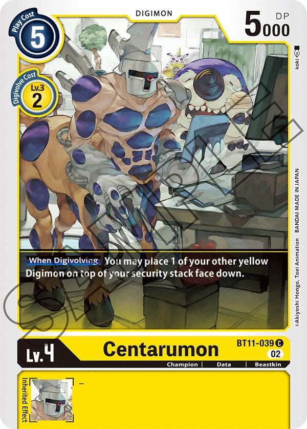 Centarumon [BT11-039] [Dimensional Phase] | Tables and Towers