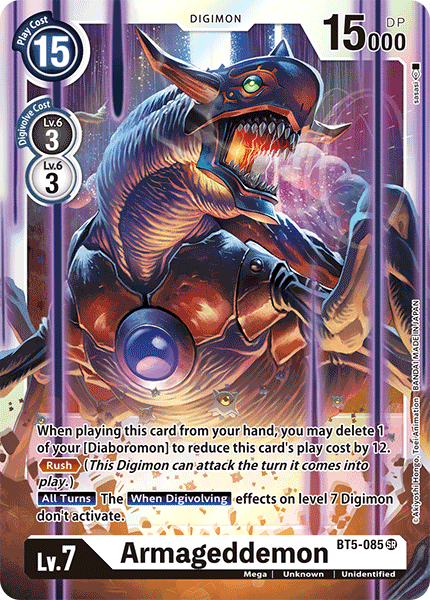 Armageddemon [BT5-085] [Battle of Omni] | Tables and Towers