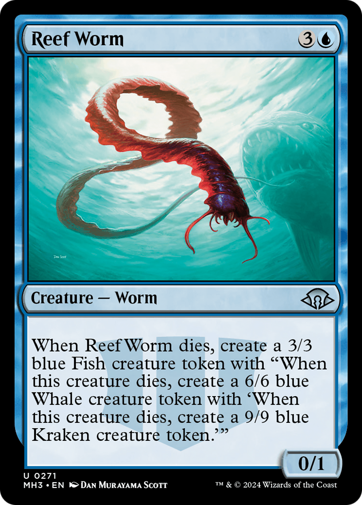 Reef Worm [Modern Horizons 3] | Tables and Towers