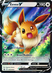 Eevee V (SWSH065) [Sword & Shield: Black Star Promos] | Tables and Towers