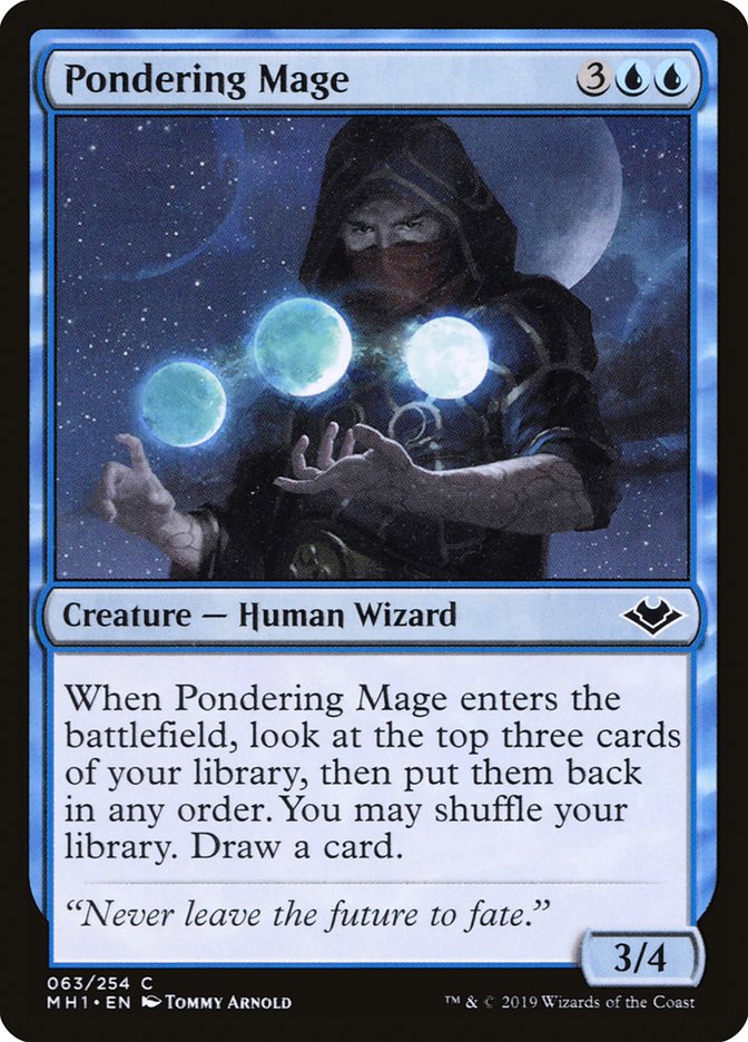 Pondering Mage [Modern Horizons] | Tables and Towers