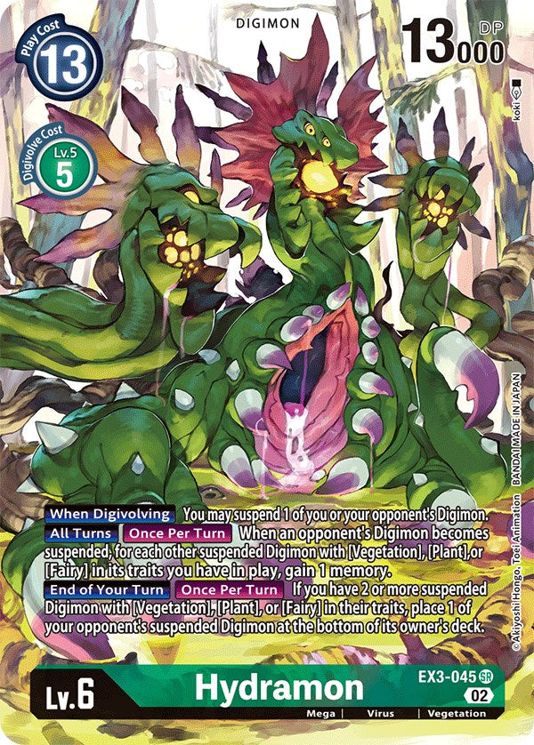 Hydramon [EX3-045] (Alternate Art) [Draconic Roar] | Tables and Towers