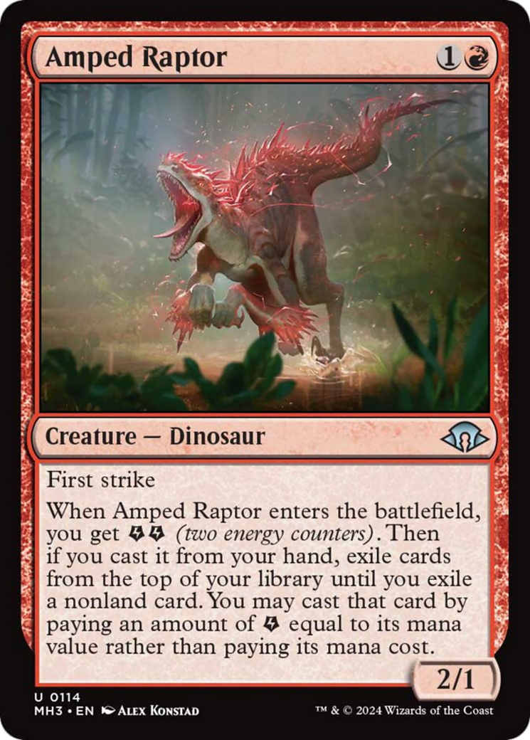 Amped Raptor [Modern Horizons 3] | Tables and Towers