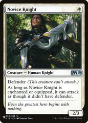 Novice Knight [The List] | Tables and Towers