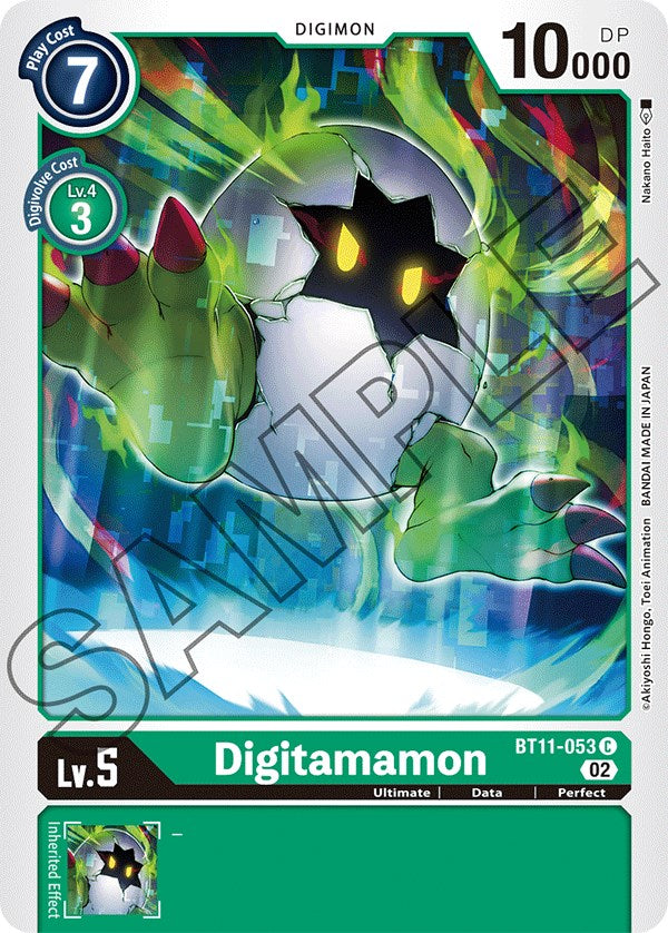 Digitamamon [BT11-053] [Dimensional Phase] | Tables and Towers