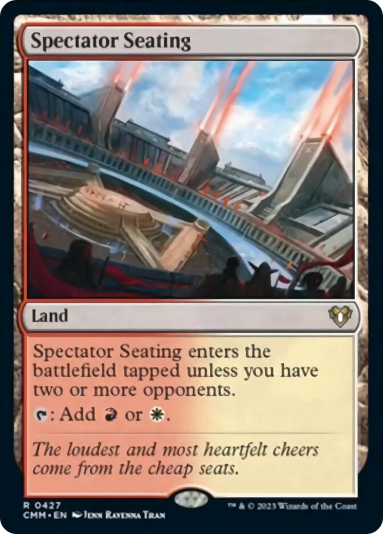 Spectator Seating [Commander Masters] | Tables and Towers