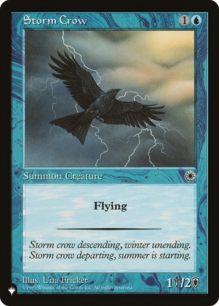 Storm Crow (POR) [The List Reprints] | Tables and Towers