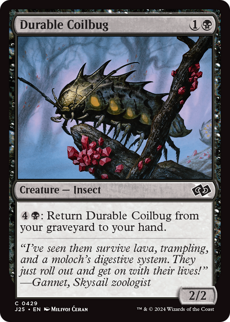 Durable Coilbug [Foundations Jumpstart] | Tables and Towers