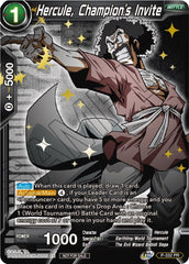 Hercule, Champion's Invite (Gold Stamped) (P-332) [Tournament Promotion Cards] | Tables and Towers